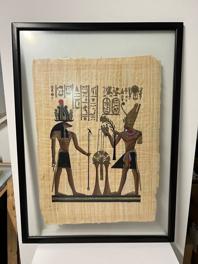 Cuadros papiro egipcio original