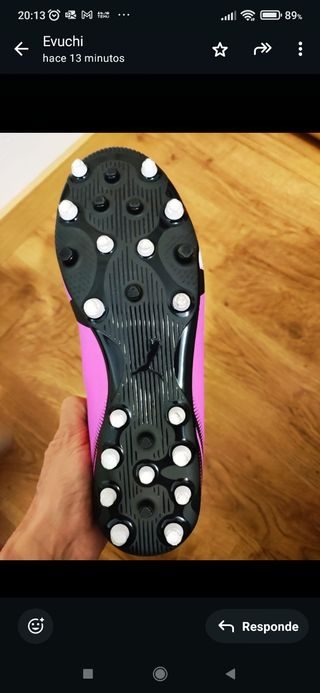 Zapatillas fútbol tacos Puma