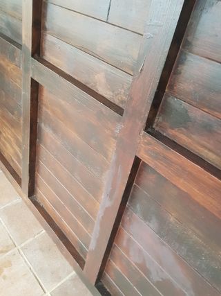 Puerta madera
