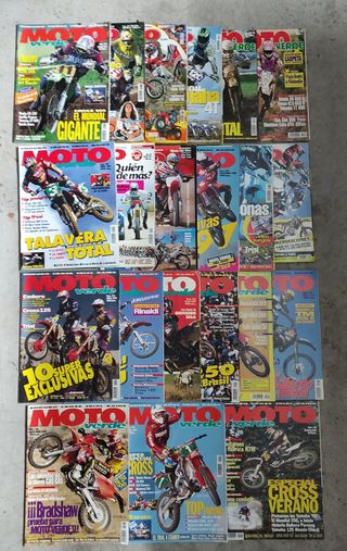 21 revistas Moto Verde