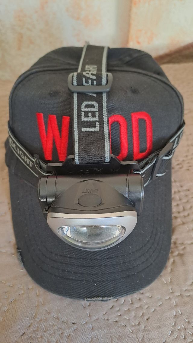 Lampada torcia da testa