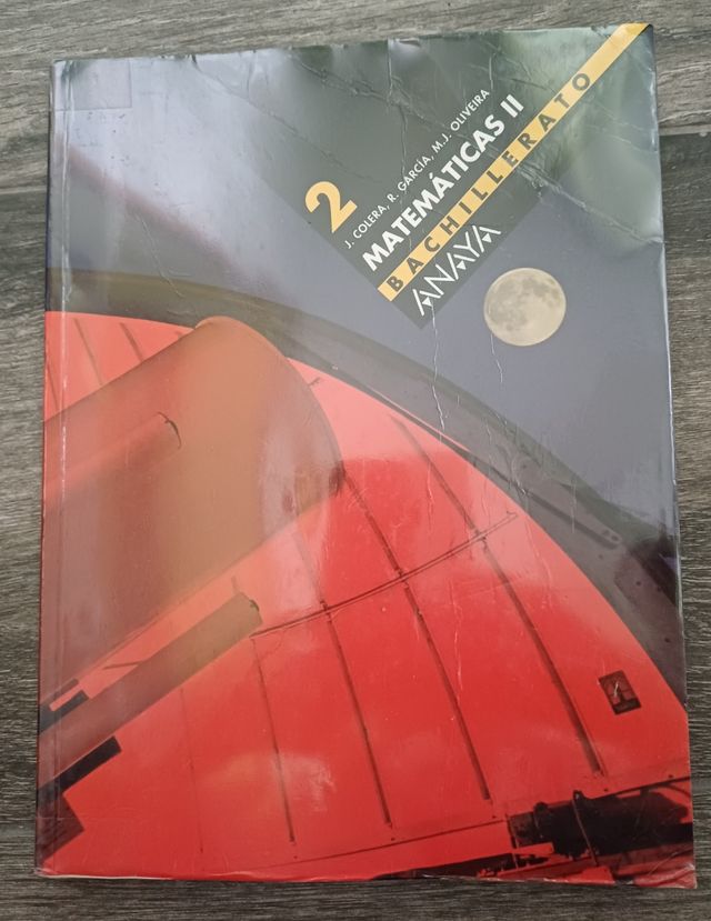 Libro Matemáticas II. 2° Bachillerato