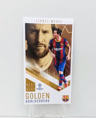 MESSI 86 GOLDEN GOALSCORERS TOPPS CHAMPIONS 20-21