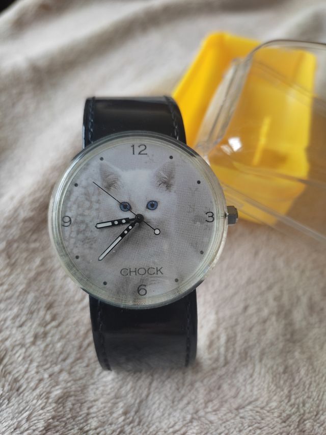 Reloj gato CHOCKTIME