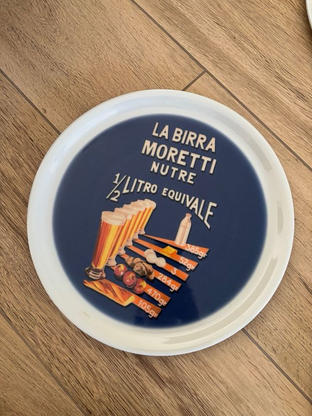 Piatti Vintage Birra Moretti