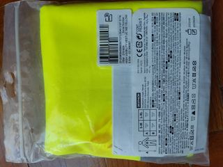 Gilet giallo fluo Decathlon S-M