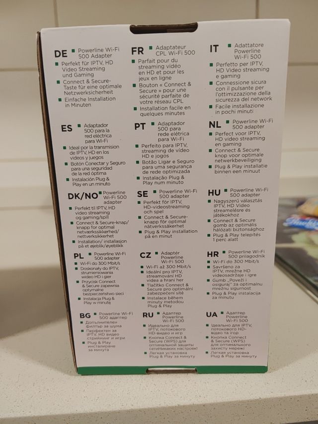 Power wifi 500 adapter 