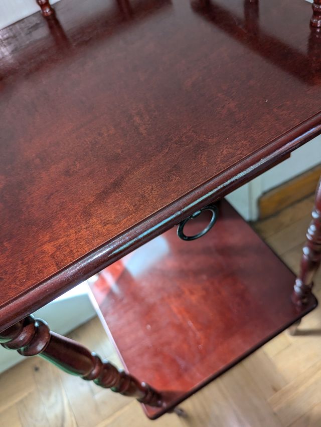 Mesita auxiliar madera maciza