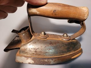 Plancha antigua. Antigüedades.