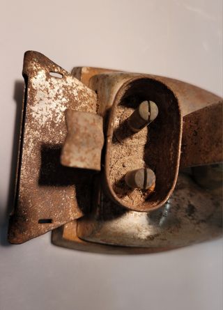 Plancha antigua. Antigüedades.