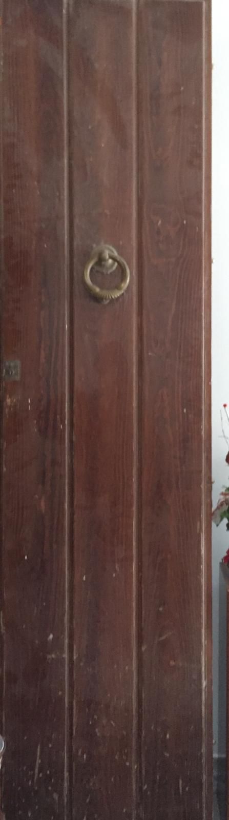 Puertas de madera de entrada exterior y Premarco