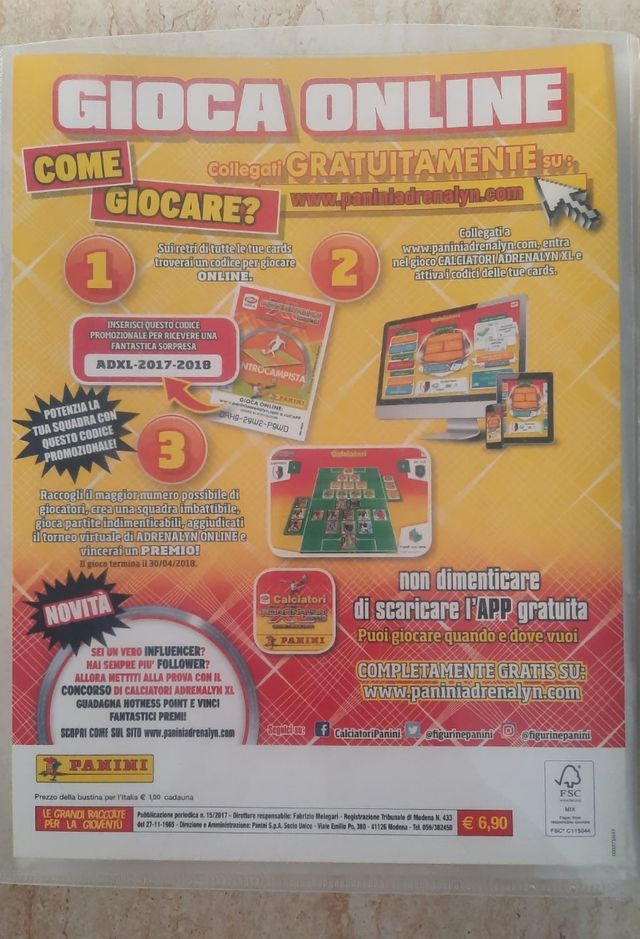 Album calciatori panini