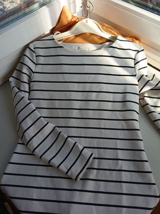Vestido rayas H&M talla s