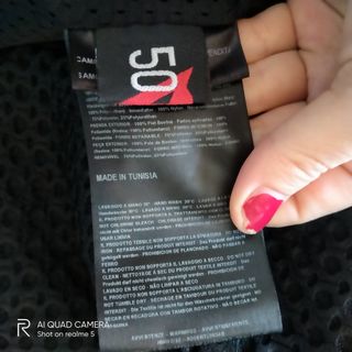 Giubbotto pelle moto con pantalone 