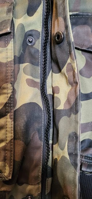 CAZADORA CAMUFLAJE HOMBRE VERDE