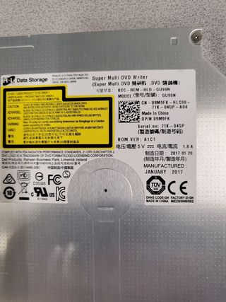 Super Multi DVD Writer model GU90N