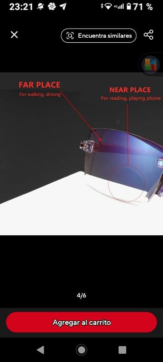 Gafas de lectura hombre y mujer