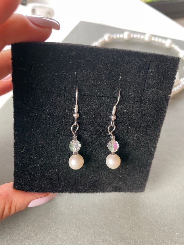 Orecchini perle pendenti