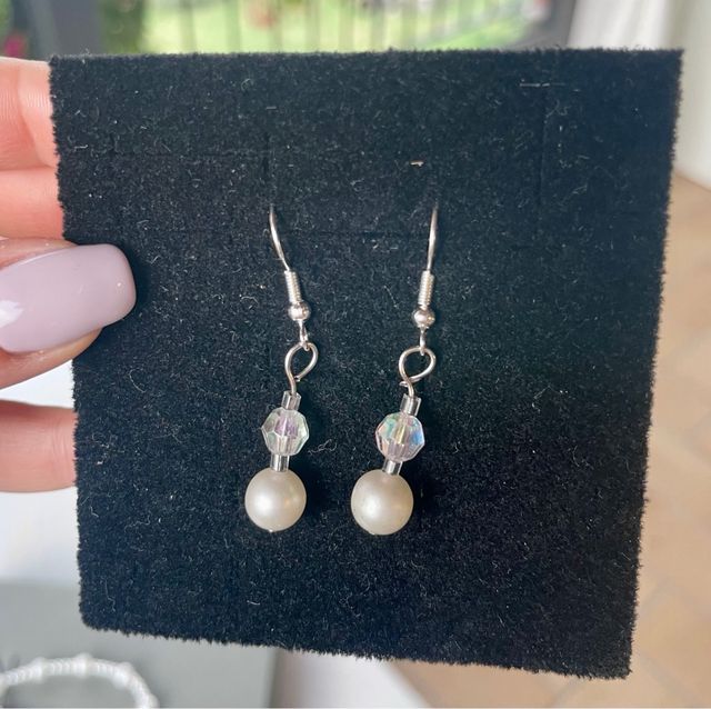 Orecchini perle pendenti