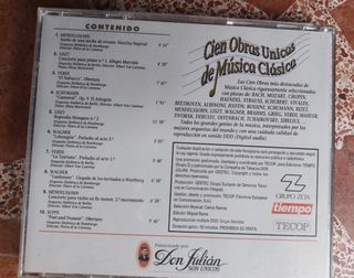 Música clásica 3cds