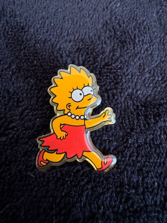 Vintage Spilla Lisa Marie Simpson TM & 98 FOX