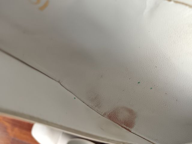 Scarpe con tacco colore panna