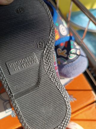 Pantofole bambino 18 e 19