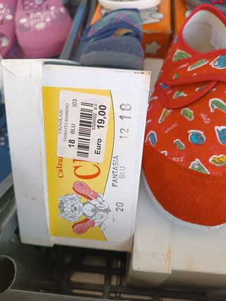 Pantofole bambino 18 e 19