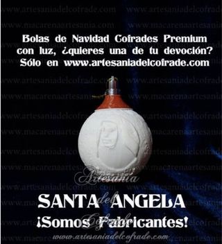 Bola de Navidad Premium de Santa Ángela de la Cruz