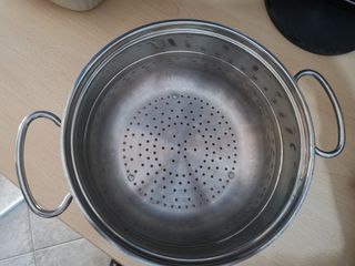 scolapasta inox nuovo