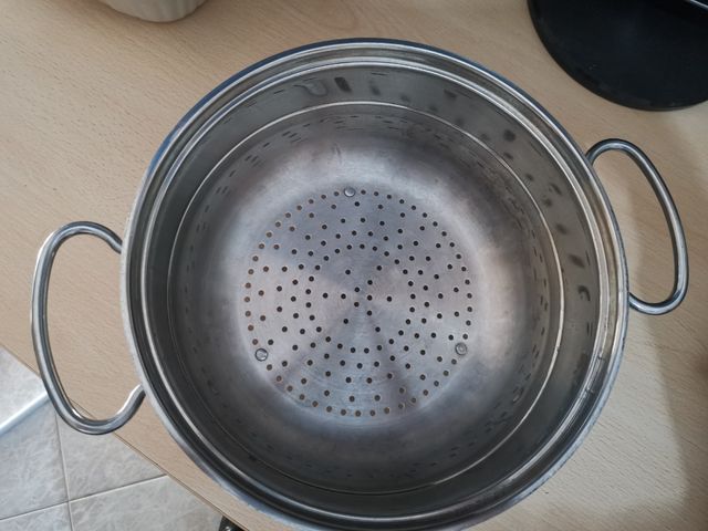 scolapasta inox nuovo