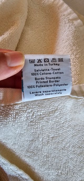 Asciugamano più ospite thun