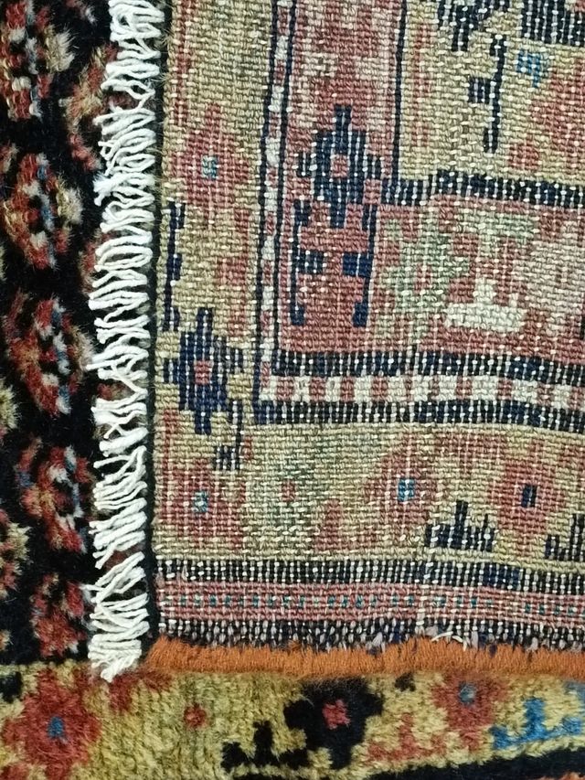 Tappeto persiano antico Malayer 398x100