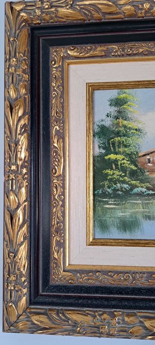 Cuadro oleo sobre tabla