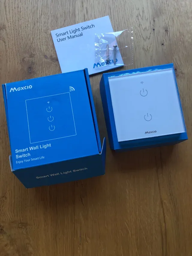 Maxcio Interruptor Luz Inteligente 2 vias