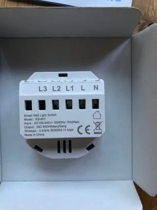 Maxcio Interruptor Luz Inteligente 2 vias