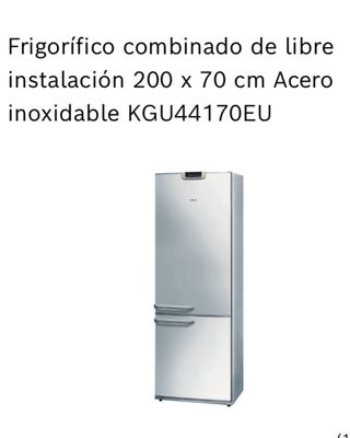 Bisagras nevera Bosch combi