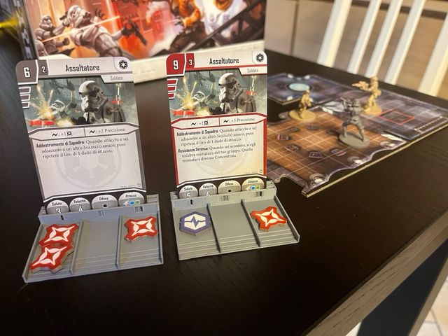 Assalto Imperiale - Schede schieramento Impero