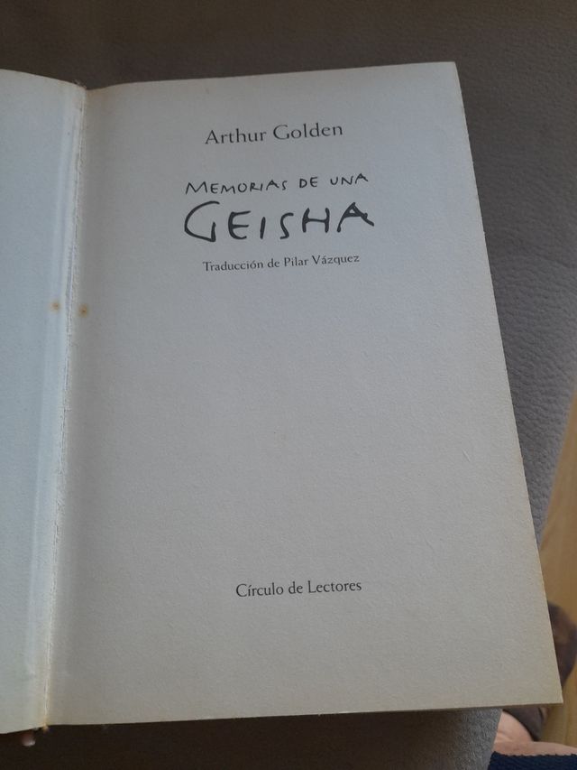 Memorias de una geisha