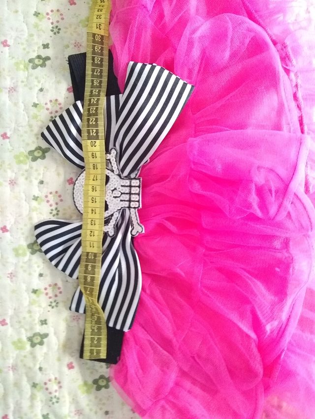 Falda+panties calavera 5-6A