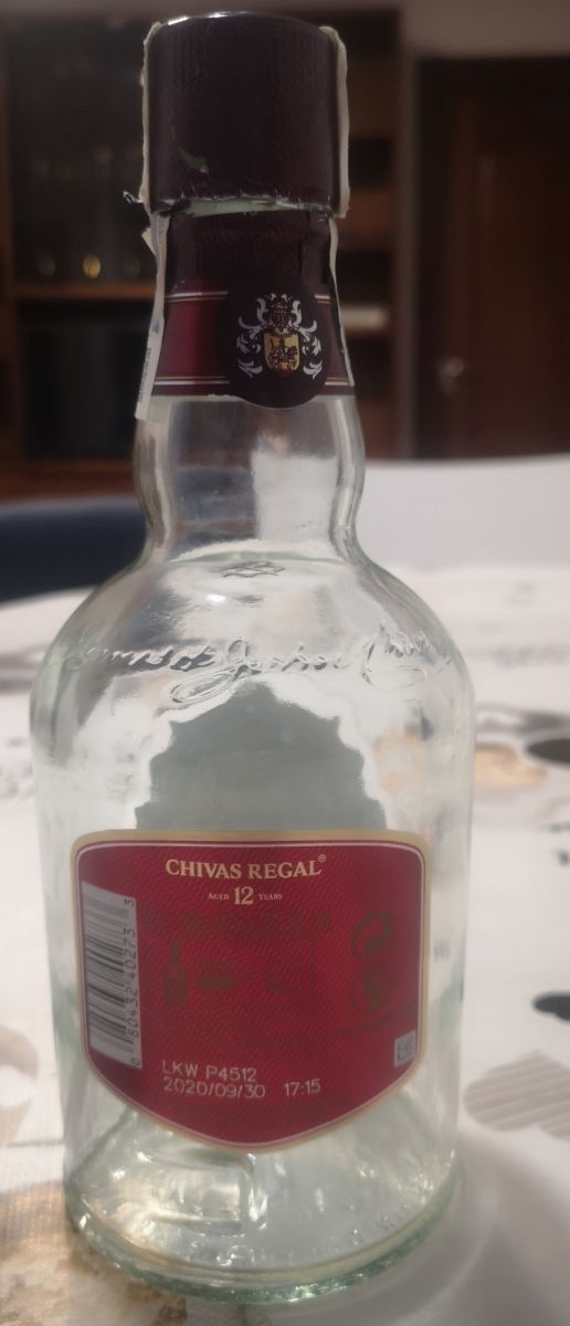 Botella Chivas Regal