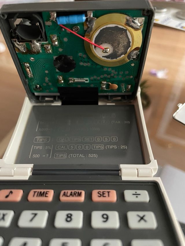 Calculadora depestador