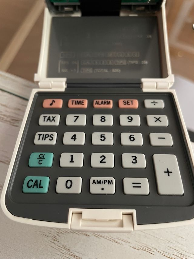 Calculadora depestador