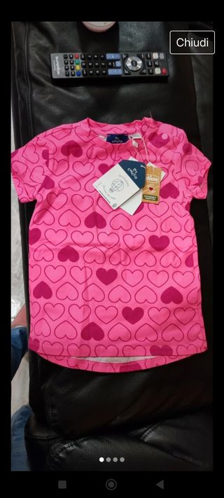 T-shirt bambina Chicco 