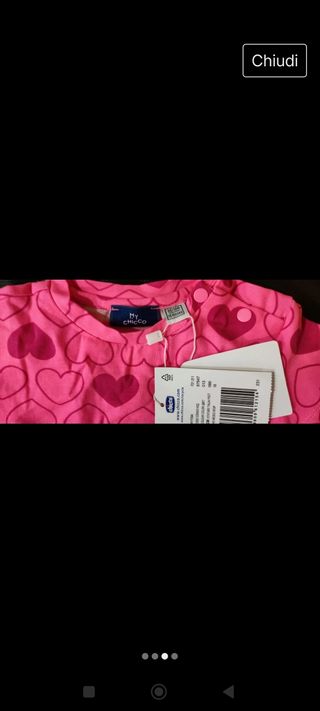 T-shirt bambina Chicco 