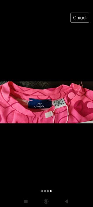 T-shirt bambina Chicco 