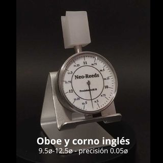 Medidor de diámetros para palas