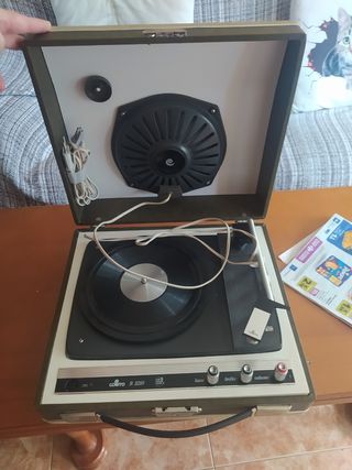 Tocadiscos vintage 