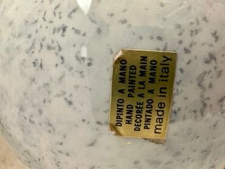 Vaso vintage porcellana artig. fiorentino Inn
