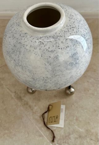 Vaso vintage porcellana artig. fiorentino Inn